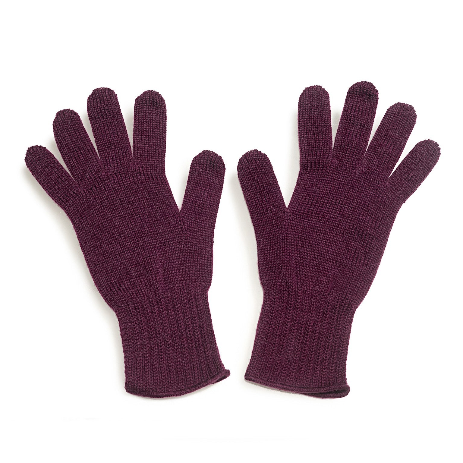 Fäustlinge für Erwachsene aus Merinowolle